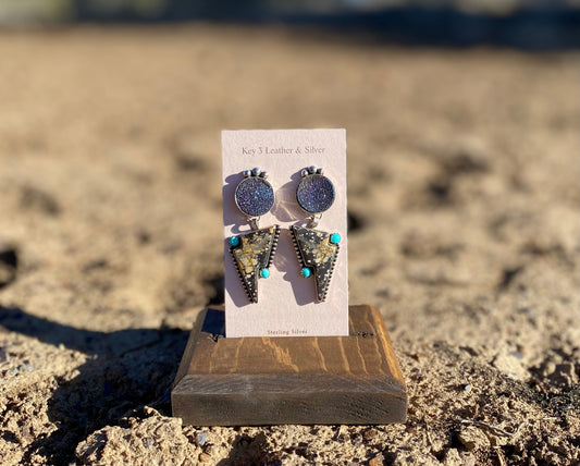 Starry Night Bolt Earrings image 0