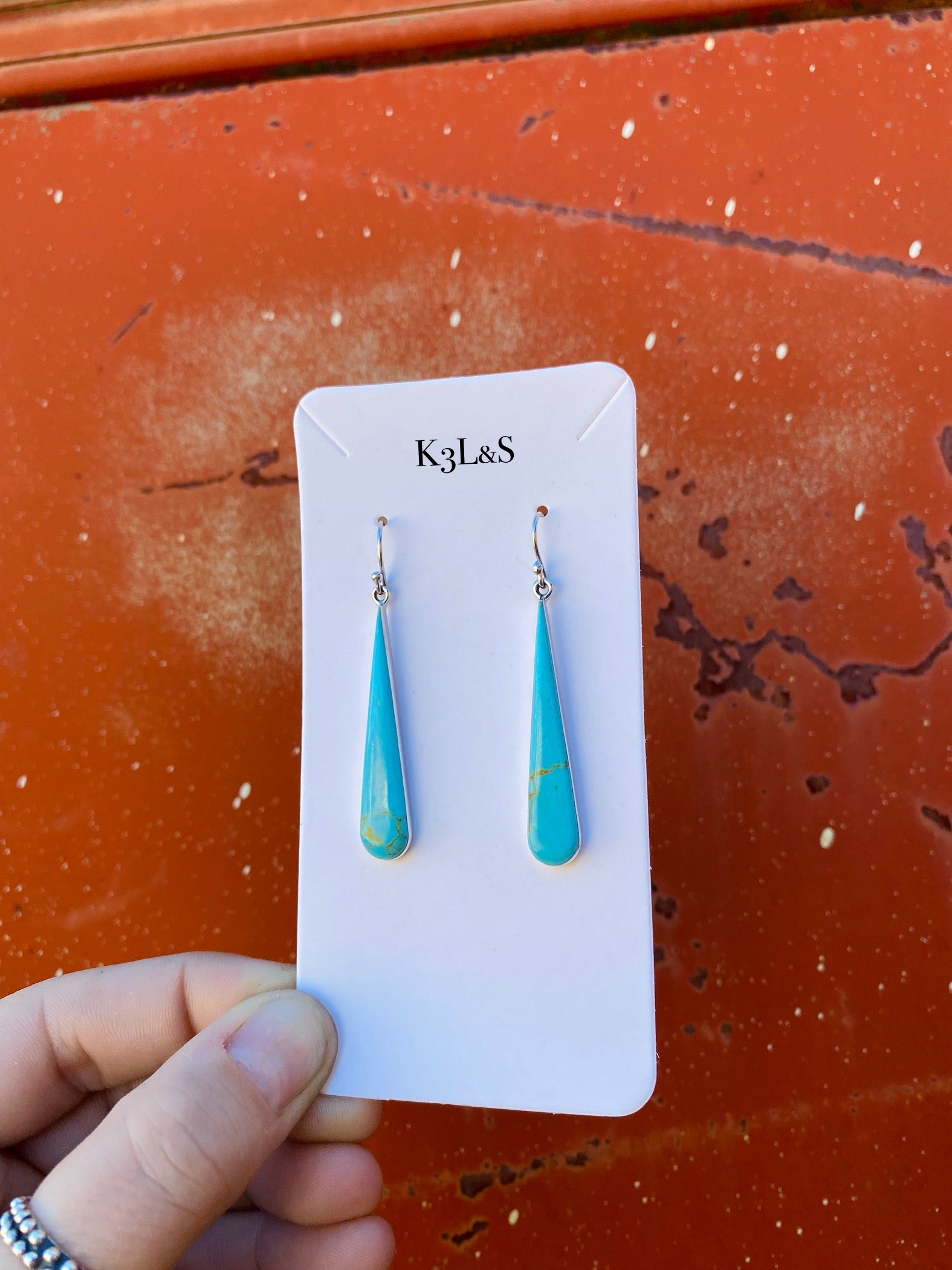 Turquoise Dangles image 1